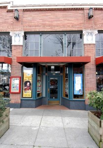 Broadway entrance to restaurant     